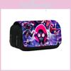 Trousse pentru creioane cu design imprimat, strat dublu, capacitate mare, Universul Paralel Spiderman, pentru elevi