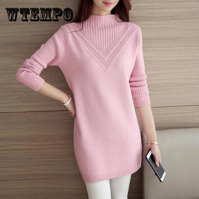 Κορεάτικο Πουλόβερ Γυναικείο Μισό Ζιβάγκο Πουλόβερ Μήκους Μέσης Πλεκτό Πουλόβερ Γυναικείο Πλεκτό Μονόχρωμο Χοντρό Πουλόβερ Φθινόπωρο και Χειμώνας