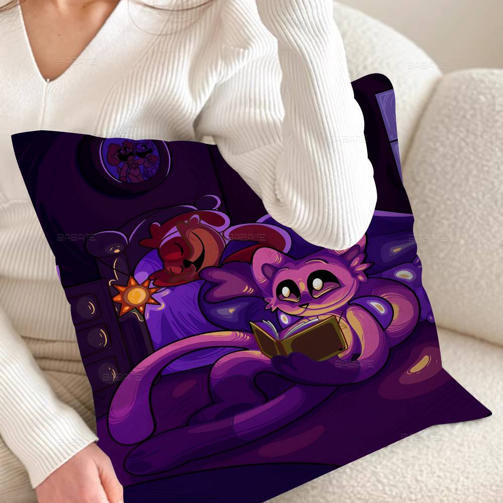 C-Critters C-CATNAP D-DOGDAY Anime Pillow Gift Home Office Decoration Bedroom Sofa Car Cushion Cover Case 45x45