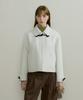 The Penny Wool Duffle Short Coat - Ivory