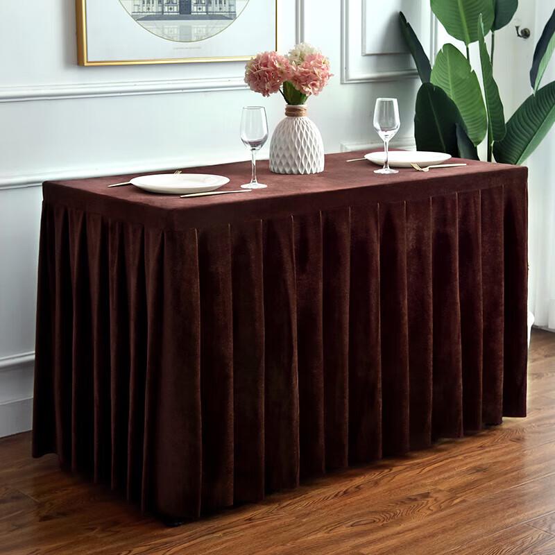 Luxun Pengke Velvet Conference Table Cover & Skirt