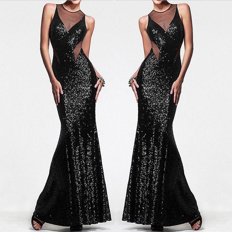 Elegant Women Formal Wedding Bridesmaid Evening Party Long Ball Prom Gown Cocktail Dress