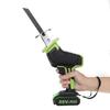 88V Cordless Reciprocating Saw +4 Saw Blades Metal Cutting Wood Tool Portable Metal Woodworking Cutters W/2 Battery