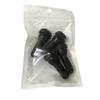 LIANHATA TR413 Tubeless Tire Rubber Valves Set of 4 Tubeless Tire Air Valves Rubber Car Motorcycle Straight Type (TR413)