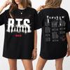 BTS Welttournee 2026 2027 Bangtan ARMY Kpop Konzert Grafik T-Shirt S-5XL