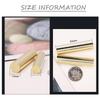 15mm 2 Sides Mini Brass Sealing Stamp Bottle and Daisy Pattern Column Gun Sealing Wax Stamps for Envelope Invitation Wedding