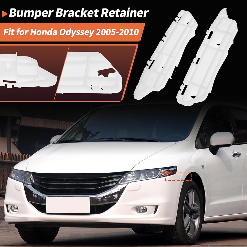 Front Bumper Bracket for Honda Odyssey 2005 2006 2007 2008 2009 2010 No.71198SHJA00/71193SHJA00/HO1042109/HO1043109 Front Left Right 1 Pair