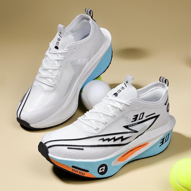 Primary and secondary school students carbon board running shoes professional competitive sports shoes physical education class lightweight