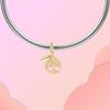 Copper Charms Golden Tree Of Life Family Pendants Fit 4Mm Hole Diameter Bracelets Cute Exquisite Diy Jewelry Gifts