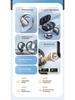 M75 Tianlai Bluetooth Earhook Sports Headphones with High-Quality Sound.