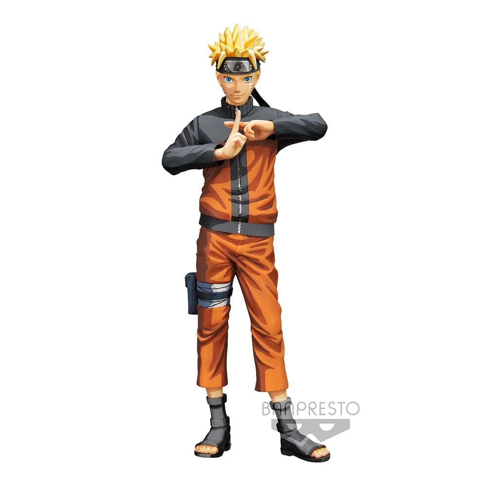 Banpresto Naruto Shippuden Uzumaki GRANDISTA Nero 2D Manga Dimensions