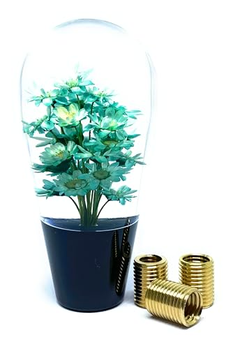 

Ручка переключения передач, подводный цветок, 100 мм, японский, Showa, ретро, эмоциональный, адаптер, кристалл, одноцветный, цветок, кот (голубое небо) [параллельный импорт]