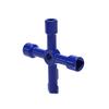 1Pc Multifunction 4 Ways Universal Triangle Wrench Key Plumber Keys Triangle
