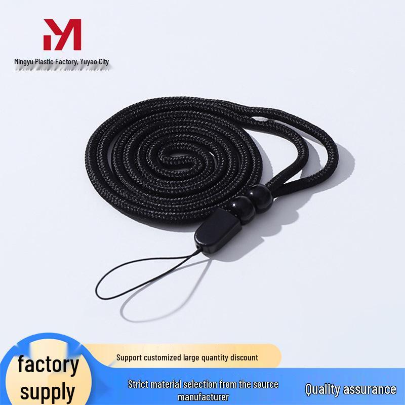 

Plastic Whistle with Long Lanyard - Ideal for Sports Coaches, Referees, and Outdoor Survival. чорний
