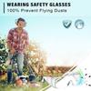 Safety Glasses 1 Pack Anti Fog Goggles Vented Sides Shield PC Frame Spectacles for Lab Medical Anti-impact Eye Protection Glasse