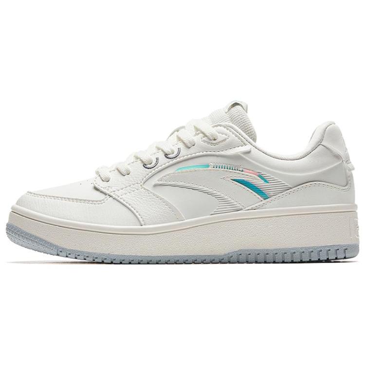 

Anta Slip Resistant Abrasion Resistant Low top Skateboard Shoes Women s Ivory White 922338088-1 40