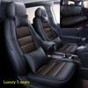 Luxury Waterproof Car Seat Covers For Honda CRV 2017-2026 Faux Leather Original Vehicle Design Full Set  Auto Accessories