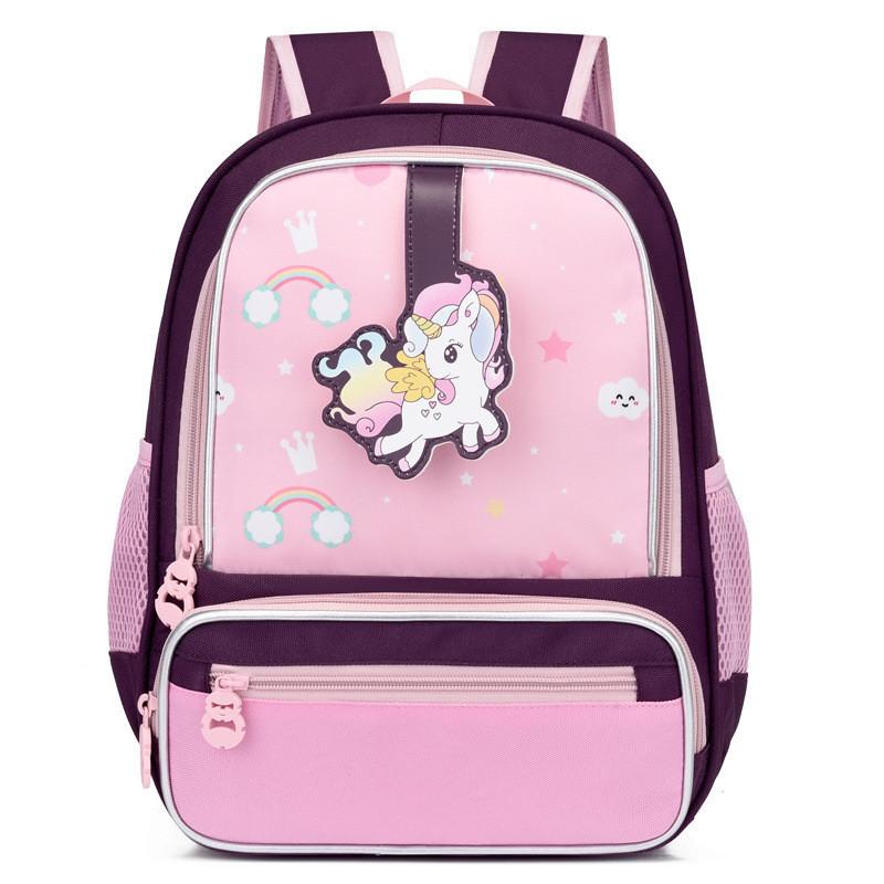 Cute And Playful Cartoon Childrens Backpack For School Lightweight And Durable
