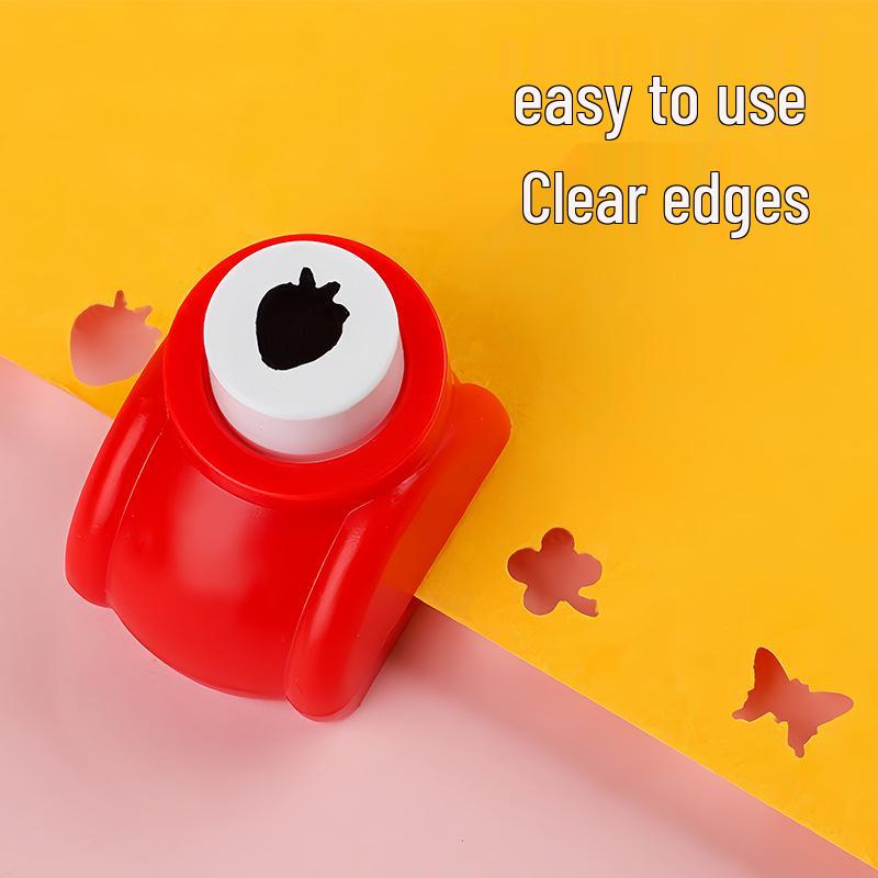 Children's Day Embosser Punch Tool for DIY Crafts and Kindergarten Prizes