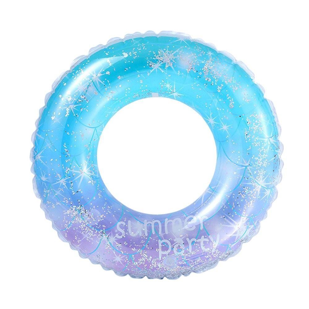 Cute Inflatable Swim Circle Thickened PVC Beach Pool Toys Creative Summer Swimming Ring