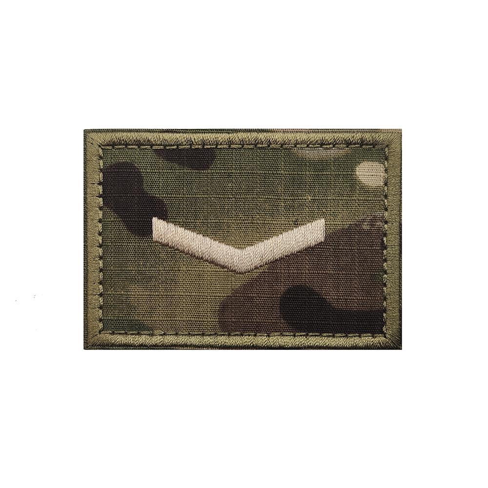 Military Embroidered Cloth Haike Rank Patch Tactical Velcro Armband