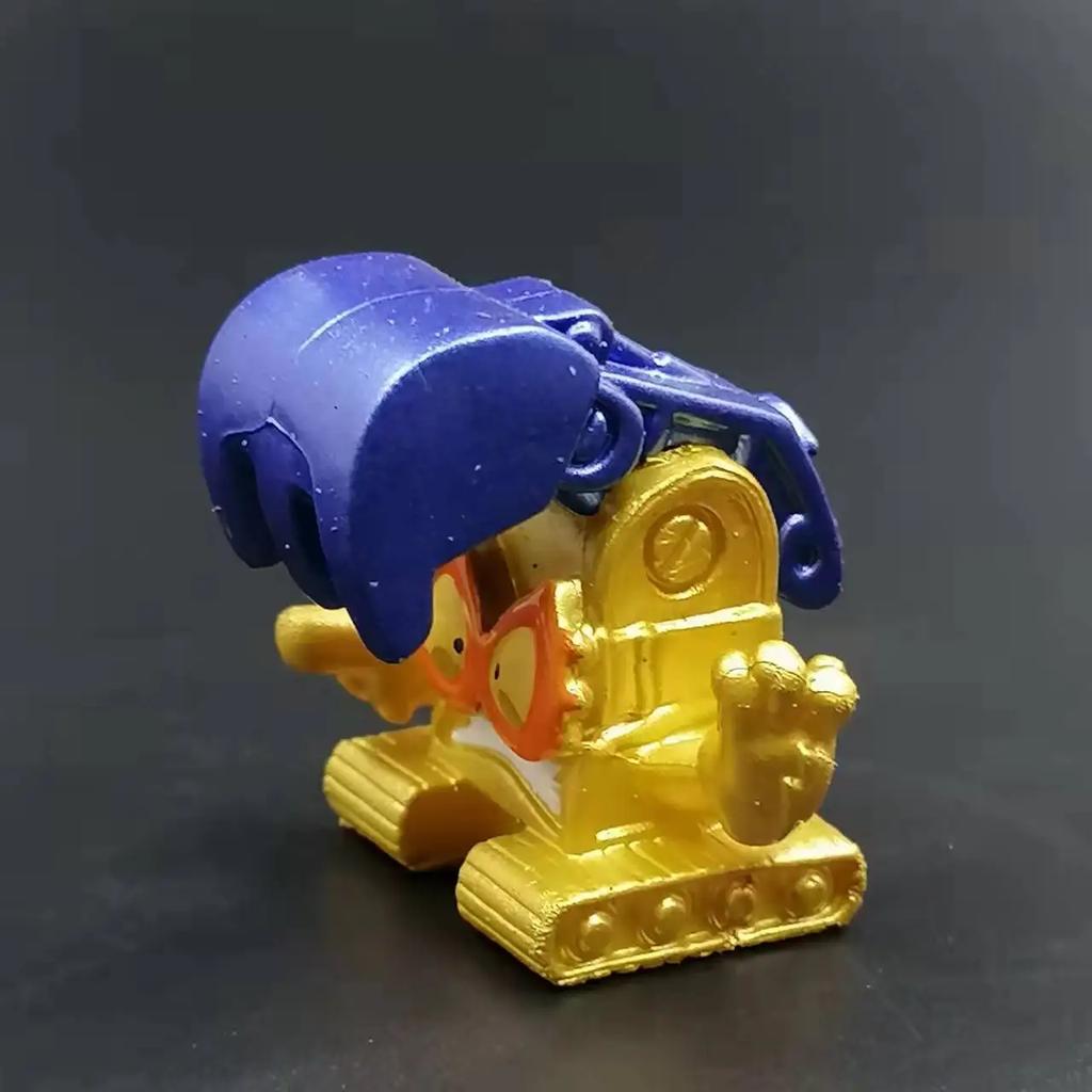 Original Superzings Superthings Gold Silver Super Zings Ultra Rare Anime Trash Dolls Action Figures 3CM Model Toys Boys Gifts