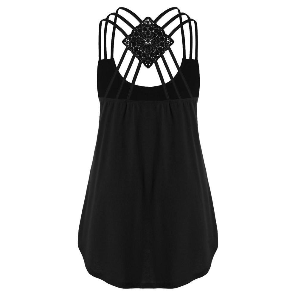 Premium Quality Ladies' Bandages Sleeveless Vest Top High Low Tank For Effortless Style