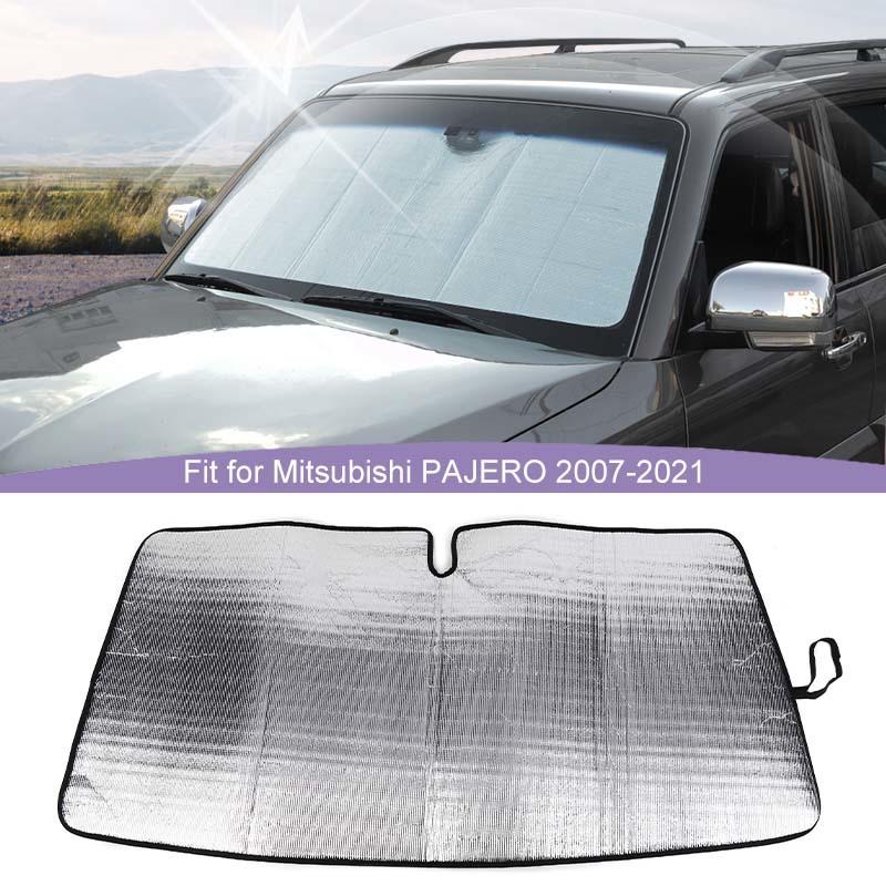Car Windshield Sunshade Window Shade Foldable Sun Visor Cover Fit For Mitsubishi PAJERO 2007-2021 Car Accessories,1 pc