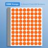10Sheets Writable Material Dot Adhesive Stickers Self-Adhesive Round Classification Markers 19MM Tag Sticker Handwritten Labels