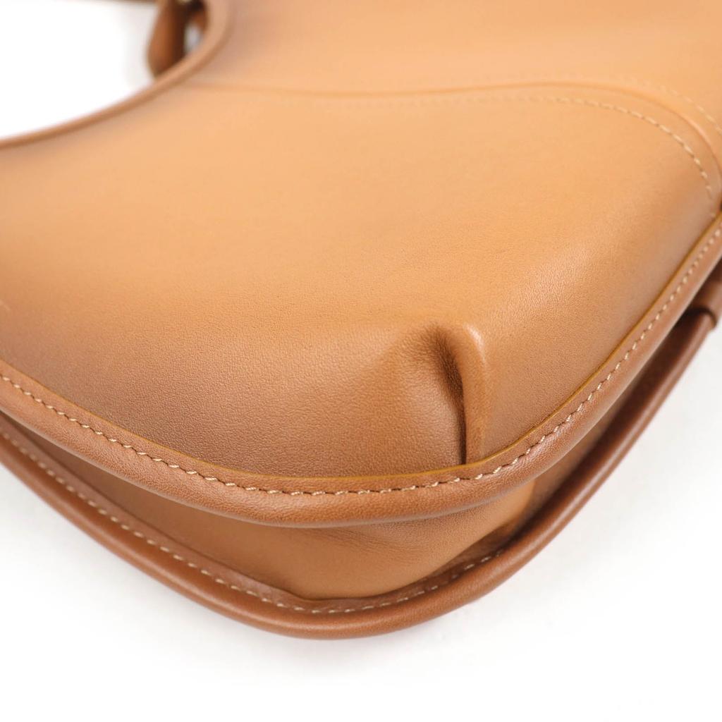 Coach Shoulder Bag Ergo Handbag One Shoulder Bag Brown Leather Women C2265 Used