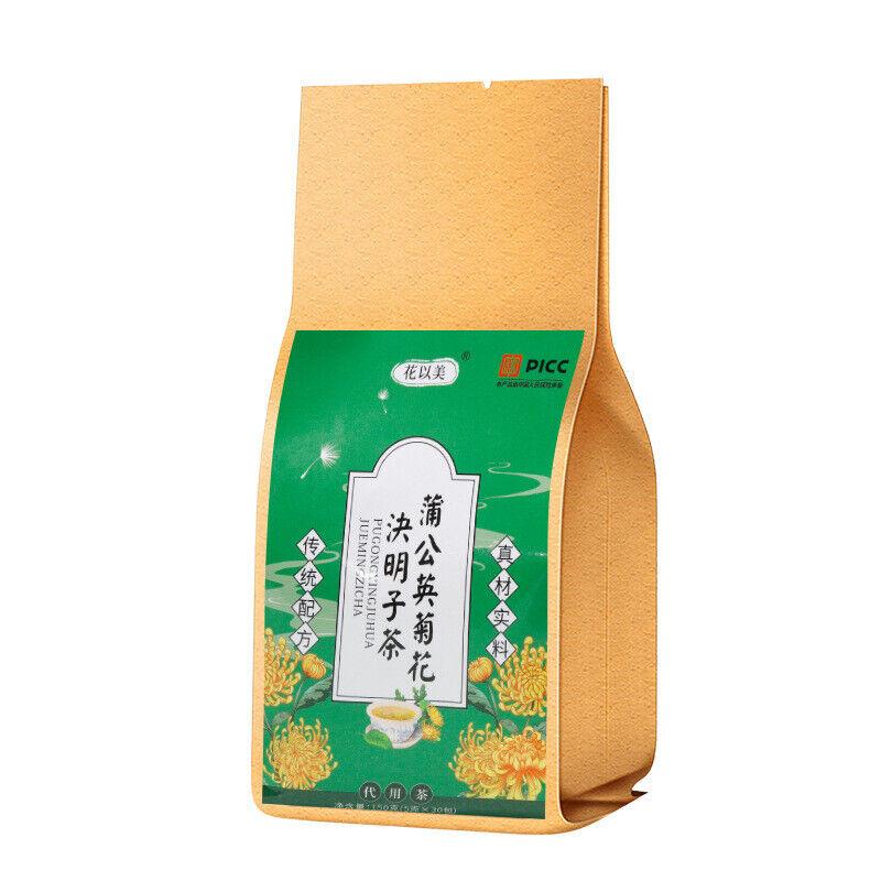 

Чай из семян одуванчика, хризантемы и кассии, оздоровительный пакетик 150 г 150g（5g*30）