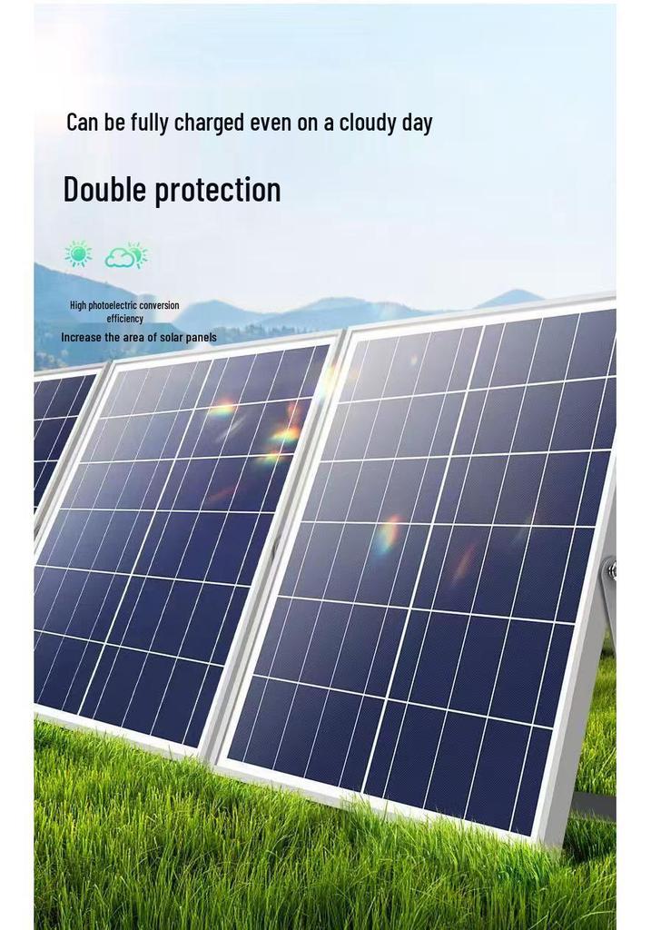 High-Power Waterproof Solar Street Lamp with Lightning Protection