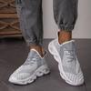 New Fashion Green Men's Running Shoes Big Size 47 Breathable Blade Shoes Trainers Men Lightweight Sports Shoes Zapatillas Hombre