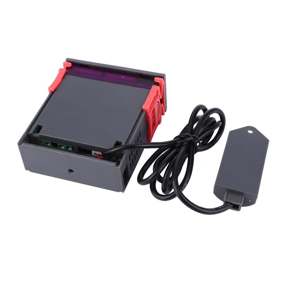 10A Digital Temperature Controller 12V / 24V / 110V-220V Dual Display Thermostat Industrial