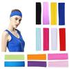 Tennis Running Sports Hair Accessories Fitness Bandage Sweatband Elastic Yoga Headband Hair Bands