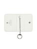 Homeboisportclub Leather Keyring Card Holder (leather Keyring Card Holder) - Cream White