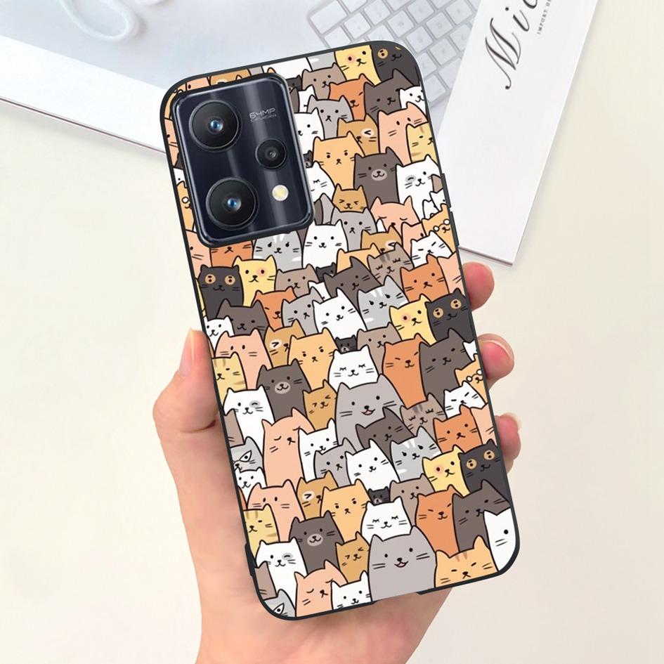 For Realme 9 Case Realme 9 Pro Plus Cover New Fashion Painted Soft Back Protective Shell For Realme 9i Funda Realme9 Pro 5G Capa