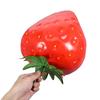 Extra Large Simulation Strawberry Fake Fruit Decorative Artificial Lifelike Photo Prop for Party Home Kitchen Display