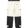 Li Ning Ski Series Loose Fit Waterproof Cargo Ski Pants Unisex Pants Black White AHXT015-3