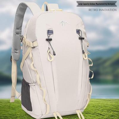 Rucsac de drumeție ușor, rezistent la apă, pentru bărbați și femei – Culoare solidă pentru camping și alpinism