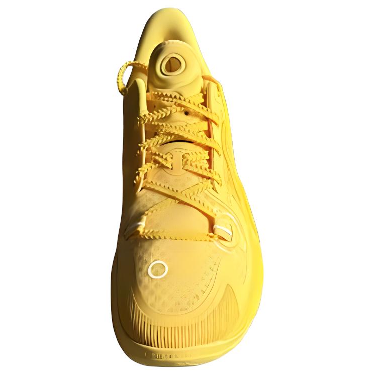 Li Ning Sonic 11 Comfortable Versatile Shock Absorption Non-Slip Wear-Resistant Low-Top Basketball Shoes Men sneaker Yellow ABAT021-9