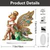 1pcs Flower Fairy Elf Acrylic Bedroom Decoration Living Room Decoration Home Decoration, Gifts for Family and Friends
