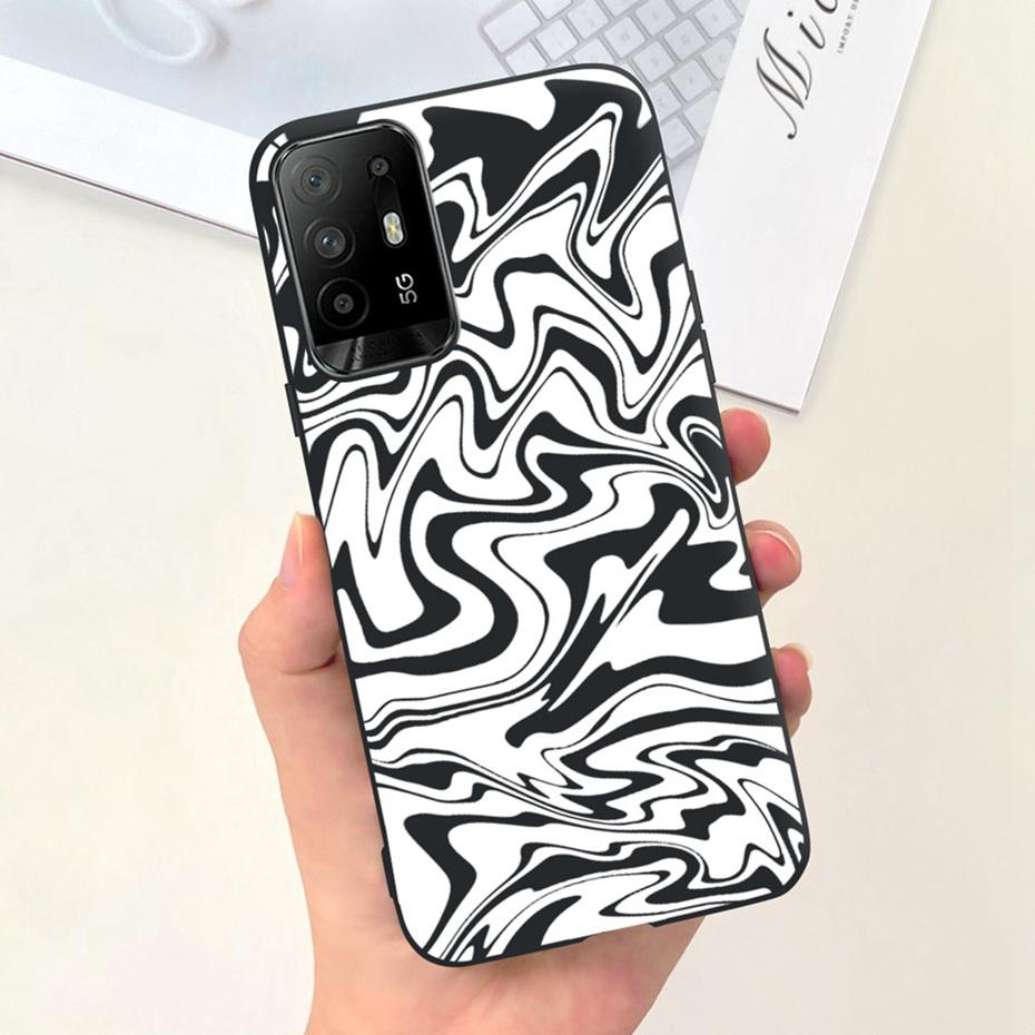 Fashion Case For OPPO Reno5 Z CPH2211 Soft Silicon Shockproof Protective Cover For Oppo Reno 5Z 5G Phone Cases
