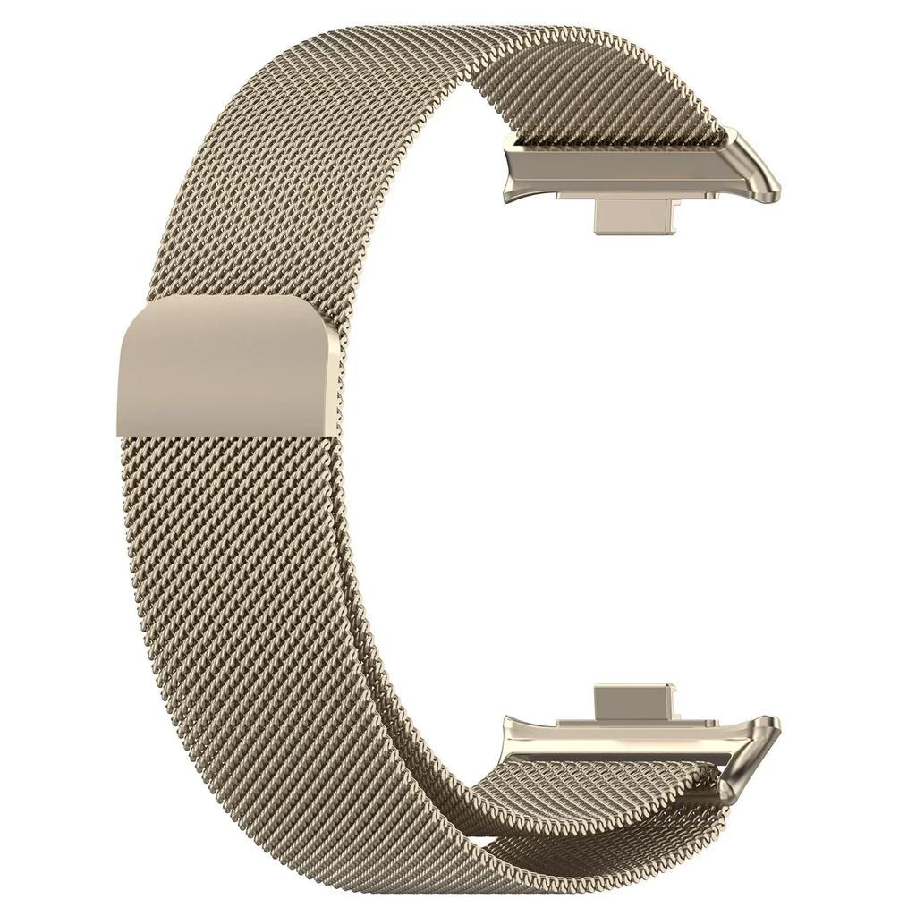 Cinturino Metallico per Xiaomi Mi Band 8/9 Pro Braccialetto Smart Magnetico Braccialetto di Ricambio in Acciaio Inossidabile per Redmin Watch 4/5 band
