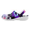 Colorful Printed EVA Garden Shoes Unisex Lightweight Breathable Slip On Clogs Beach Pool Bathroom Home Slippers Comfort Fit