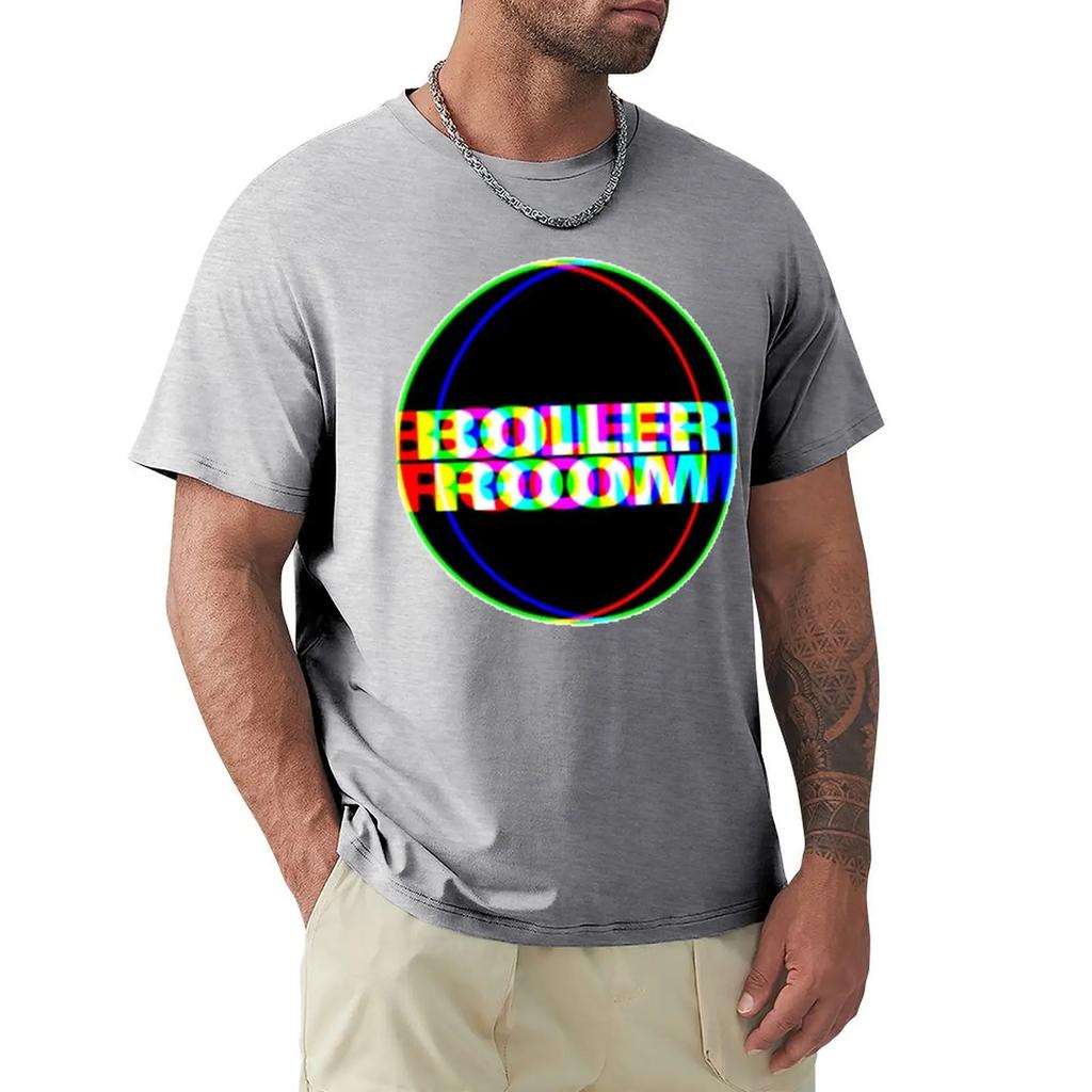 Boiler Room Color Glitch I T-Shirt Aesthetic clothing quick drying shirt cute tops mens graphic t-shirts big and tall