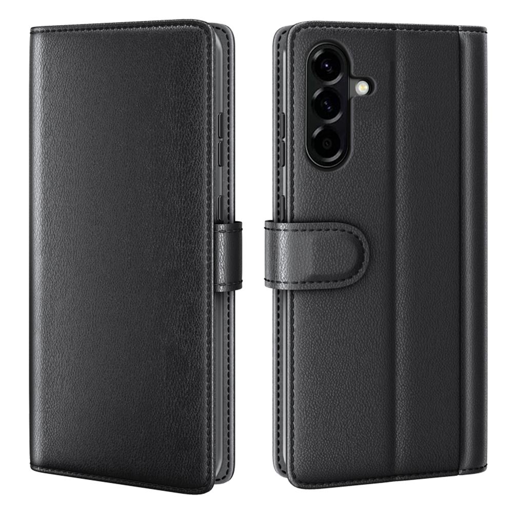 For Samsung Galaxy A57 5G Case Genuine Split Leather Phone Cover with Wallet Stand