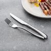 Onlycook Stainless Steel Steak Cutlery & Plate Set