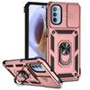For Motorola Moto G31 G41 Case Magnetic Metal Ring Holder Armor Cases For Moto G 31 41 MotoG31 MotoG41 Slide Lens Protect Cover
