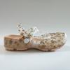 Zoccoli Mary Jane con Stampa Floreale Donna Leggeri Scarpe da Giardino Sandali Bassi Suola Spessa 4cm Antiscivolo Spiaggia Vacanze Estive Casual Outdoor Uso Quotidiano